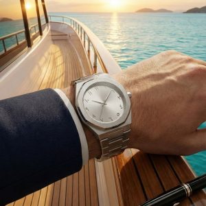 arabic dial watch black